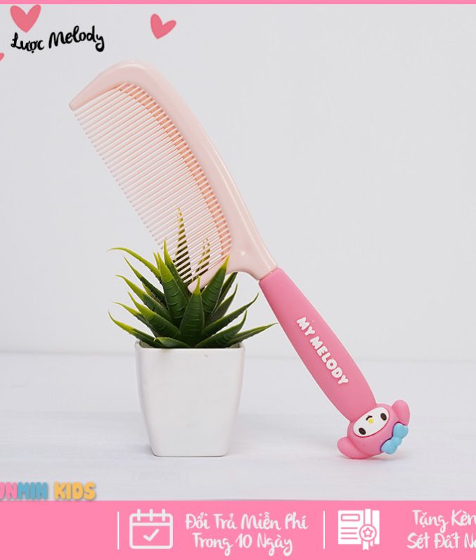 Lược Chải Tóc Hình Nhân Vật Hoạt Hình Dễ Thương Cho Bé Gái - Lược 3D