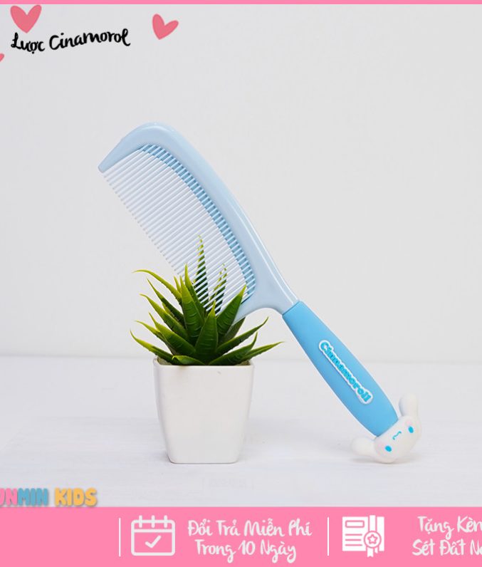 Lược Chải Tóc Hình Nhân Vật Hoạt Hình Dễ Thương Cho Bé Gái - Lược 3D