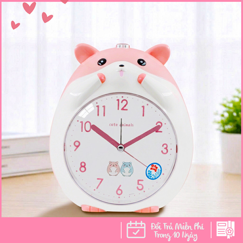 Đồng Hồ Báo Thức Hình Nhân Vật Hoạt Hình Dễ Thương Cho Bé