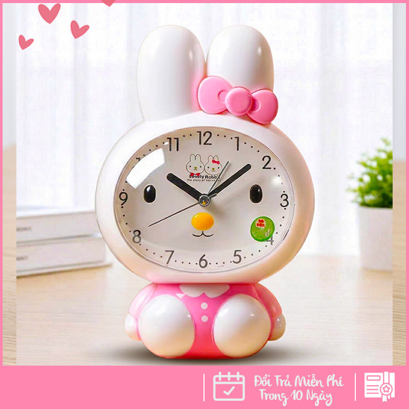 Đồng Hồ Báo Thức Hình Nhân Vật Hoạt Hình Dễ Thương Cho Bé