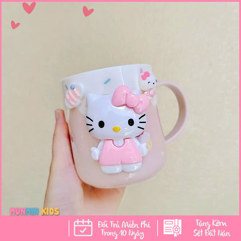 Cốc Uống Nước Cho Bé, Cốc Đánh Răng Cho Bé Hình Nhân Vật Hoạt Hình Dễ Thương
