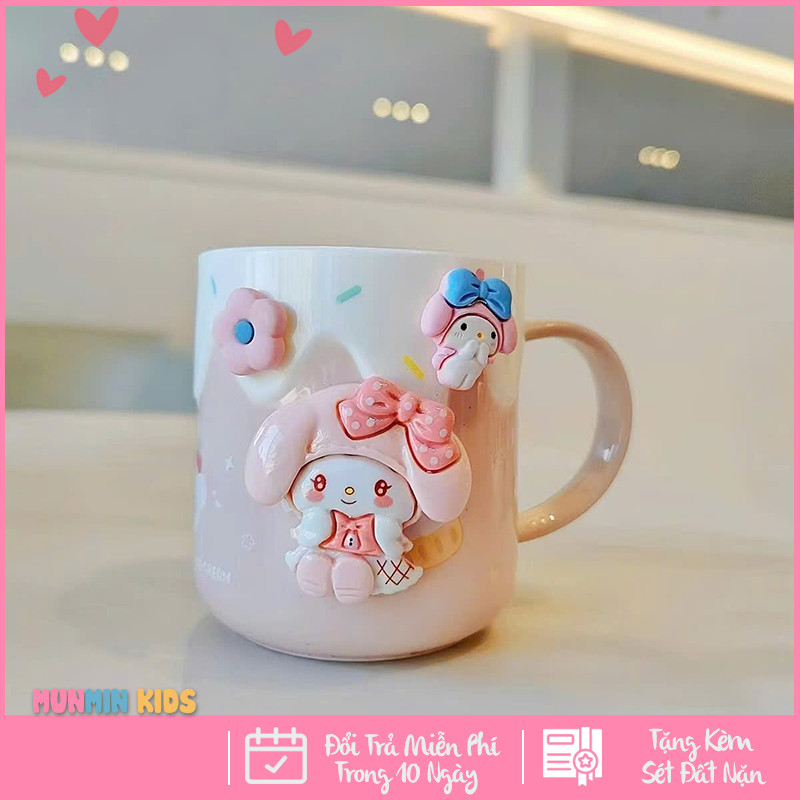Cốc Uống Nước Cho Bé, Cốc Đánh Răng Cho Bé Hình Nhân Vật Hoạt Hình Dễ Thương