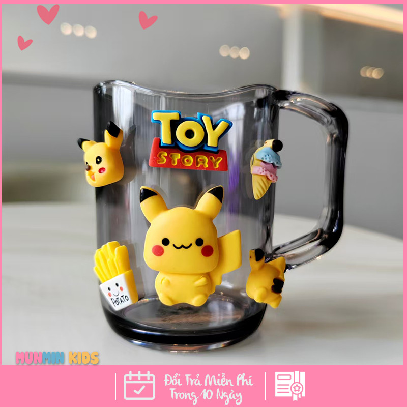 Cốc Đánh Răng 3D Cho Bé – Nhân Vật Dễ Thương bé yêu thích
