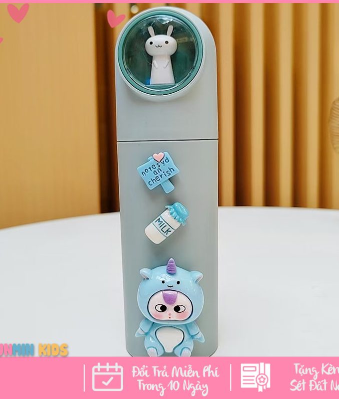 Bộ Sản Phẩm Hộp Đựng Kem Đánh Răng Và Bàn Chải Di Động Dễ Thương Cho Bé